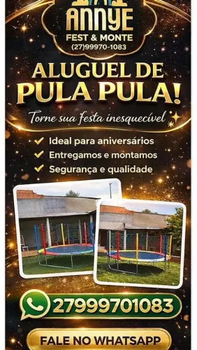 Aluguel de pula pula 