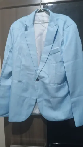 BLEIZER AZUL TECIDO BOM DE LAVAR PRECO PARA VENDER