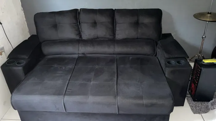 Sofa retratil 3 lugares