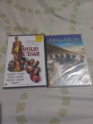 Coleção épicos Julio Cesar e Ben Hur
