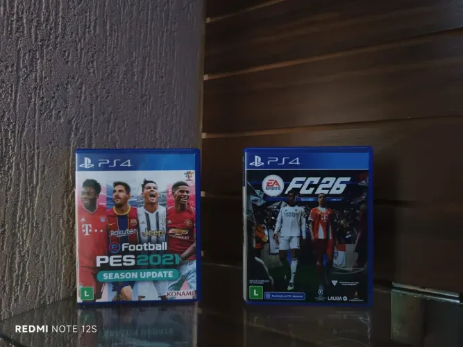 Pés 2021 + FC 26 para ps4