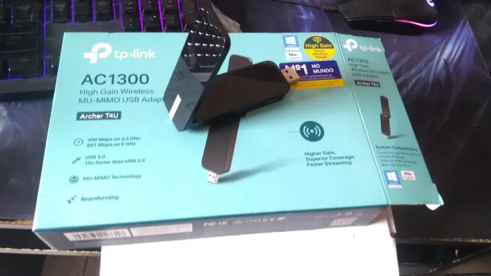 Adaptador WiFi 1GB USB 3.0 TP-LINK