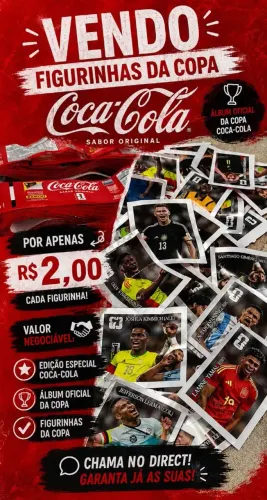 Figurinha da Coca