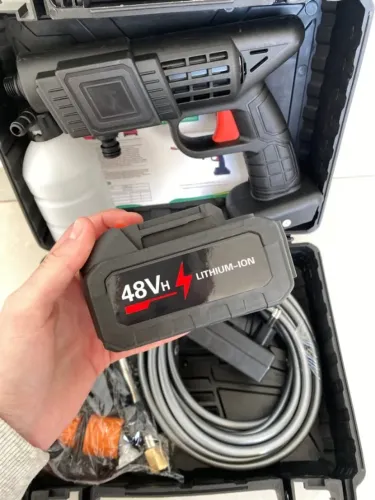 Lavadora Portátil Alta Pressão 48V - Nova / 1 Bateria