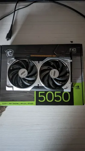 RTX 5050 MSI Ventus 2x OC (Está na garantia ainda)