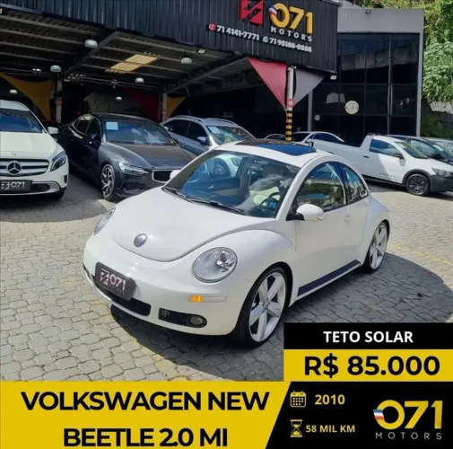 Volkswagen New Beetle 2.0 MI Mec./aut. 2010