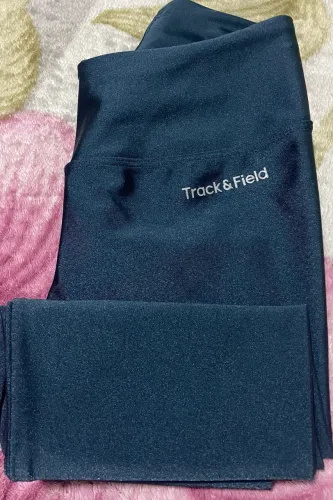 calça legging feminina, básica com brilho, P, marca track&field