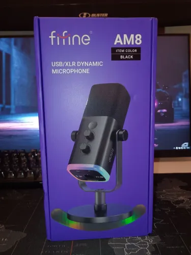 (novo) FIFINE AM8 microfone dinâmico
