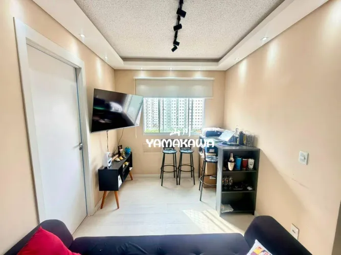 Apartamento com 2 dormitórios para alugar, 38 m² por R$ 1.600,00/mês - São Miguel - São Pa