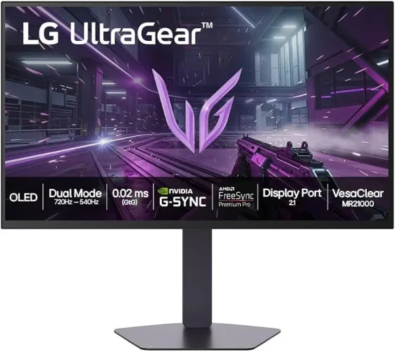 Monitor 540hz LG OLED 2K 27POL 1 ANO E 9 MES DE GARANTIA