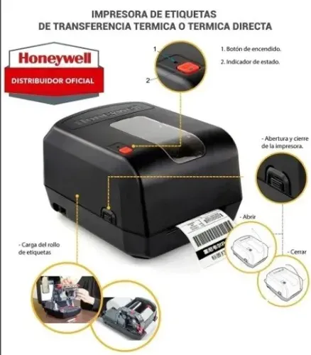 IMPRESSORAS ETIQUETA TERMICA HONEYWELL PC42T
