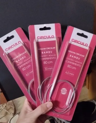 Kit agulha de tricô