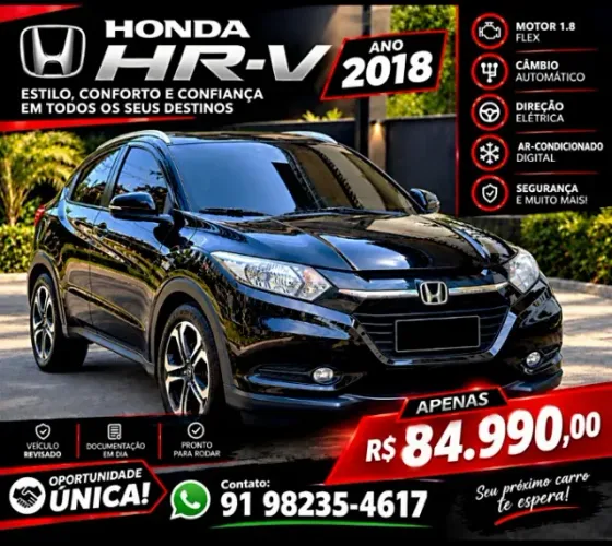 Honda HR-V EX 1.8 Flexone 16V 5P Aut. 2018