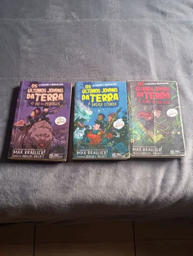 3 livros os últimos jovens da terra.