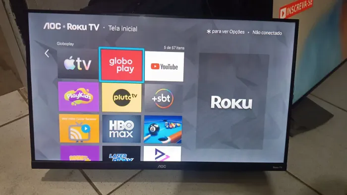 Tv Smart AOC ROKU Tv 32 Polegadas Top 