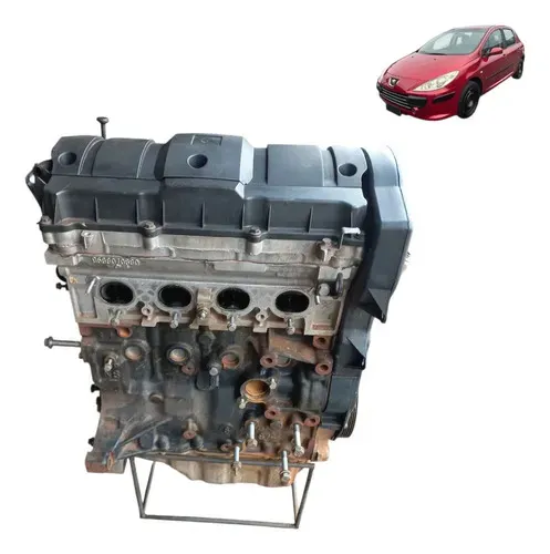 Motor Parcial Peugeot 206 207 307 2008 2012 1.6 16v Flex 