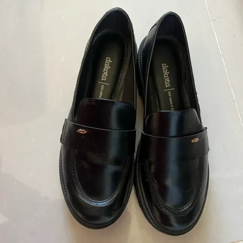 Mocassim tratorado preto