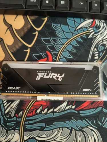Memória ram Fury beast 3200 MHz de 16Gb 