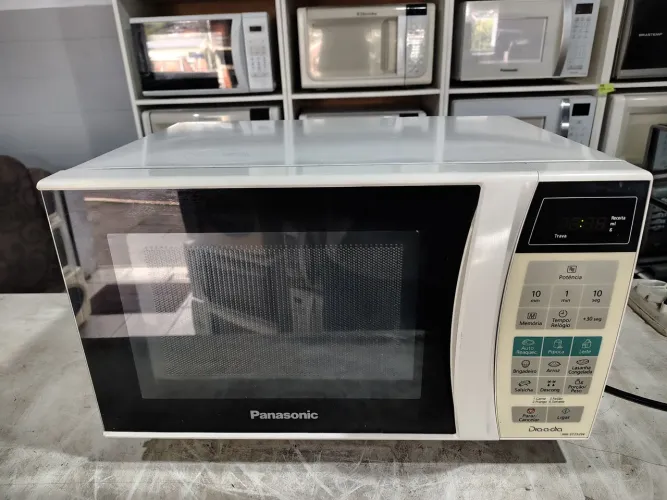 Microondas Panasonic 20 Litros Ótimo Estado Garantia 3 Meses Temos Tele Entrega 