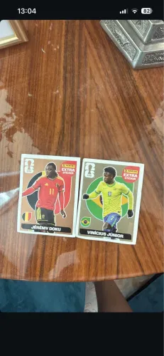 Vinicius Júnior gold e jérémy doku bronze 