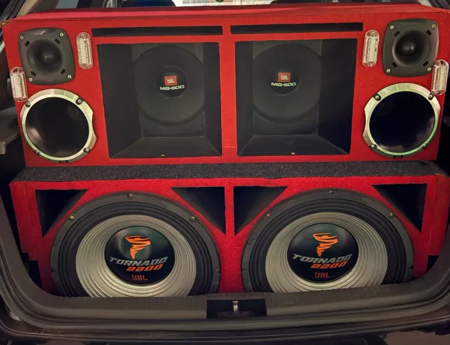 SOM AUTOMOTIVO COMPLETO JBL