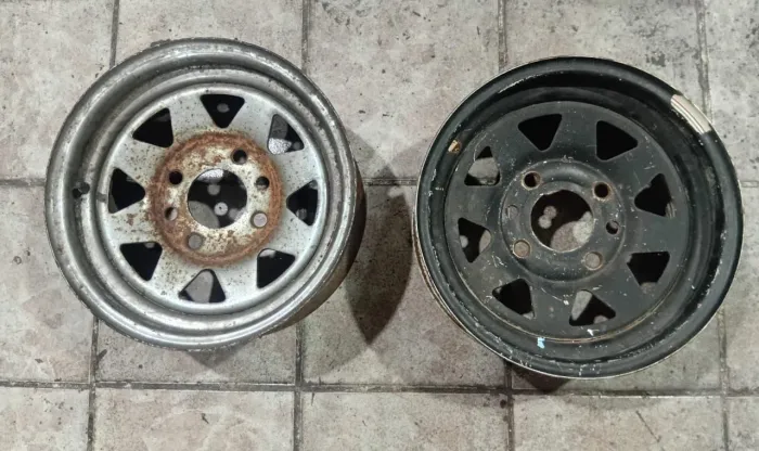 Par de rodas aro 14 Para bugui modelo mangles 