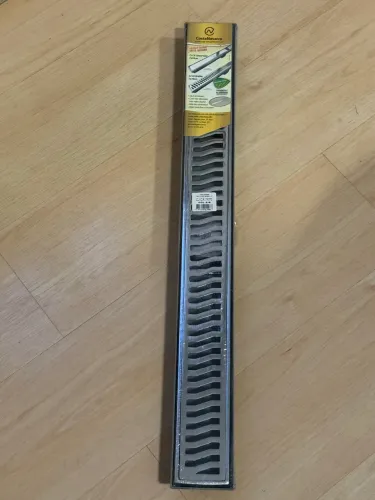 Ralo Linear Grelha Alumínio Sifonado 7x70cm Costa Navarro