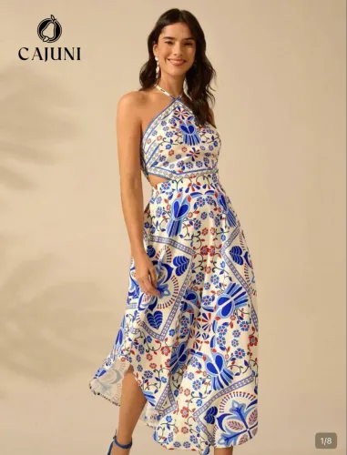 Vestido cajuni novo
