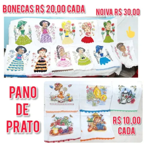 crochês variados