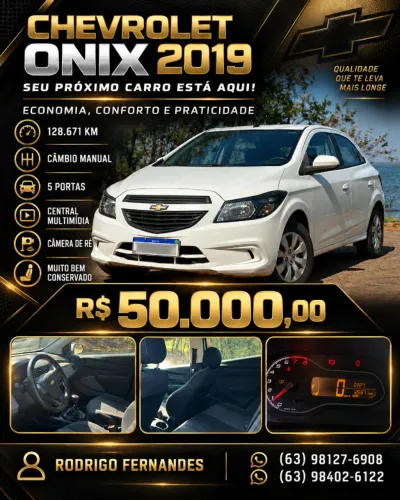 Chevrolet Onix JOY Hatch 1.0 8V Flex Mec. 4P 2019