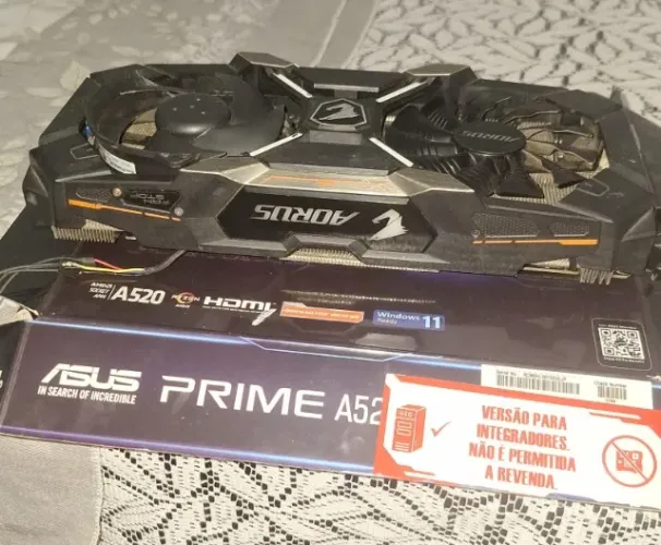 RX 580 8GB AORUS ELITE (LEIA A DESCRIÇAO)