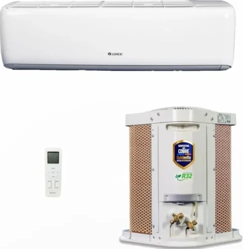 Ar-Condicionado Gree Inverter 9.000 BTUs Quente e Frio - Semi Novo