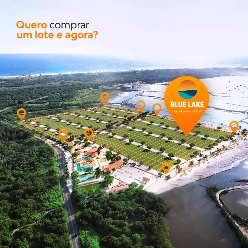 Lote à venda no Blue Lake Residence - Monte Alto