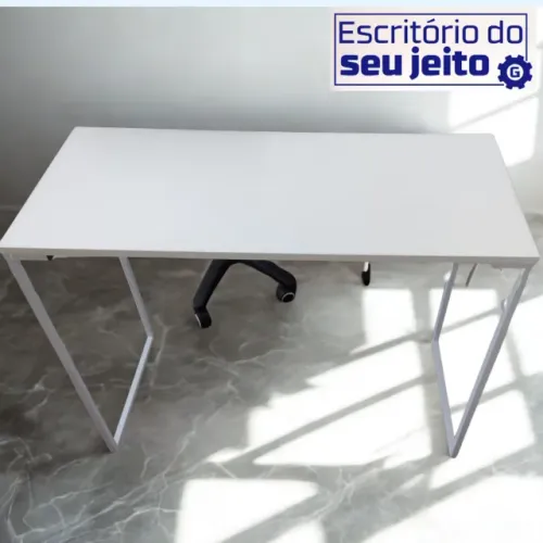 Escrivaninha Industrial NOVA Mesa Multiuso para Notebook Computador Estudo Birô Escritório