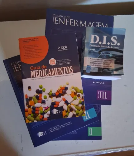 Coleção Didático de Enfermagem: Teoria e Prática + Guia de medicamentos (Combo)