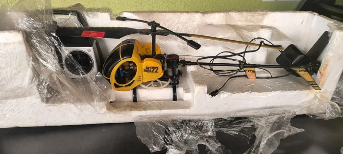 Helicóptero antigo não funciona