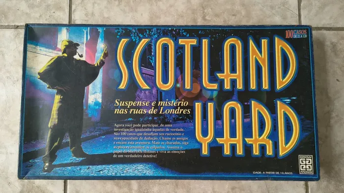 Jogo Scotland Yard - Anos 90 - Grow