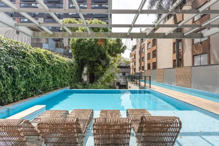 Studio garden mobiliado para locação no bairro Mont Serrat