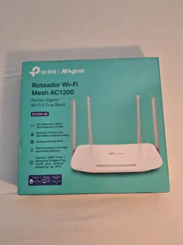 Roteador Wi-Fi Mesh AC1200 Gigabit Dual Band Tp-Link