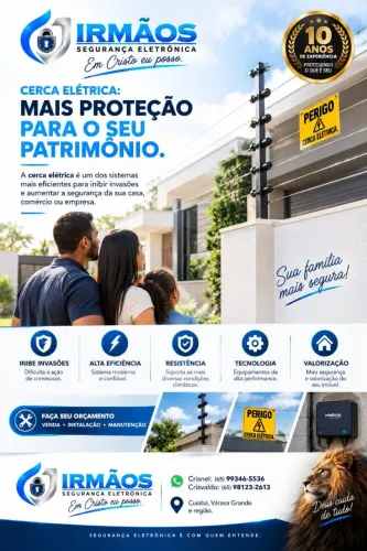 Proteção pra sua casa não é caro é investimento