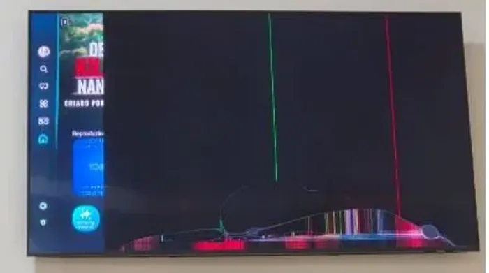 Smart tv samsung 65 polegadas (leia a descrição)