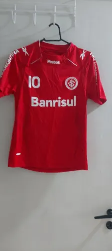 Camisa Internacional Centenário( 2009)Reebok n° 10 TAM 8