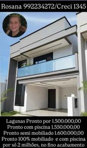 Lagunas Pronto Mobiliado e também Sem Mobília - Porto Velho - RO