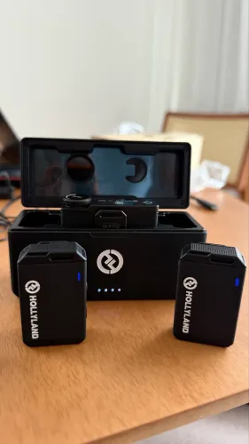 Microfone de Lapela Hollyland Lark Max Duo