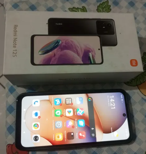 Redmi note 12S 8gb de ram e 256gb de armazenamento interno