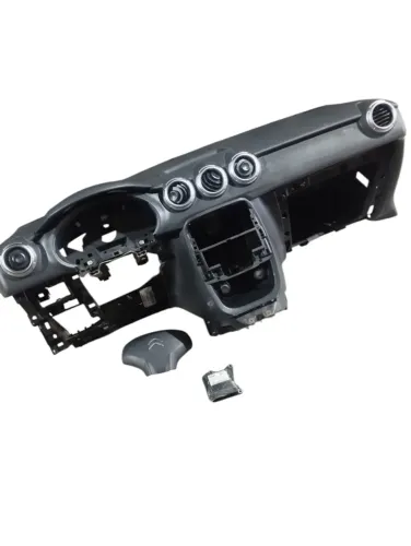 Painel Tabelier Air Bag Citroen C3 1.5 2015 2016 Preto Preto