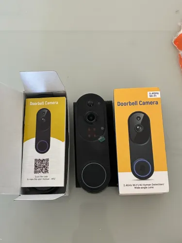 Campainha com câmera e sensor de presença