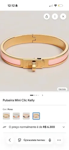 pulseira Hermès