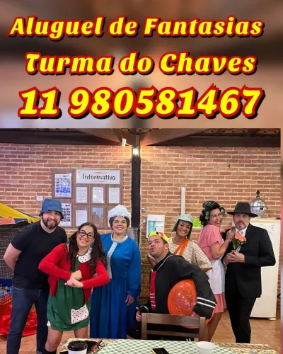 Fantasias Turma do Chaves