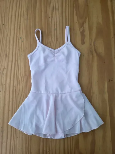 Collant com Saia Bailarina Rosa 5-6a